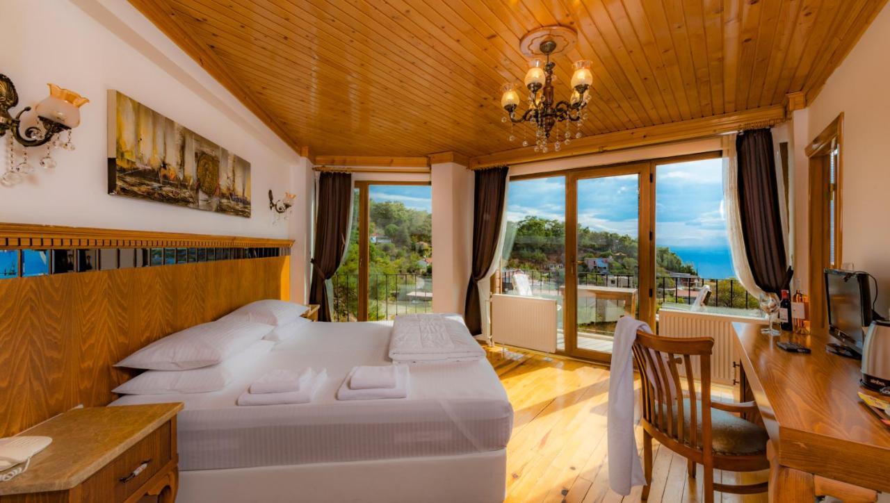 Assos Kayalar Terrace Hotel Sazli ภายนอก รูปภาพ