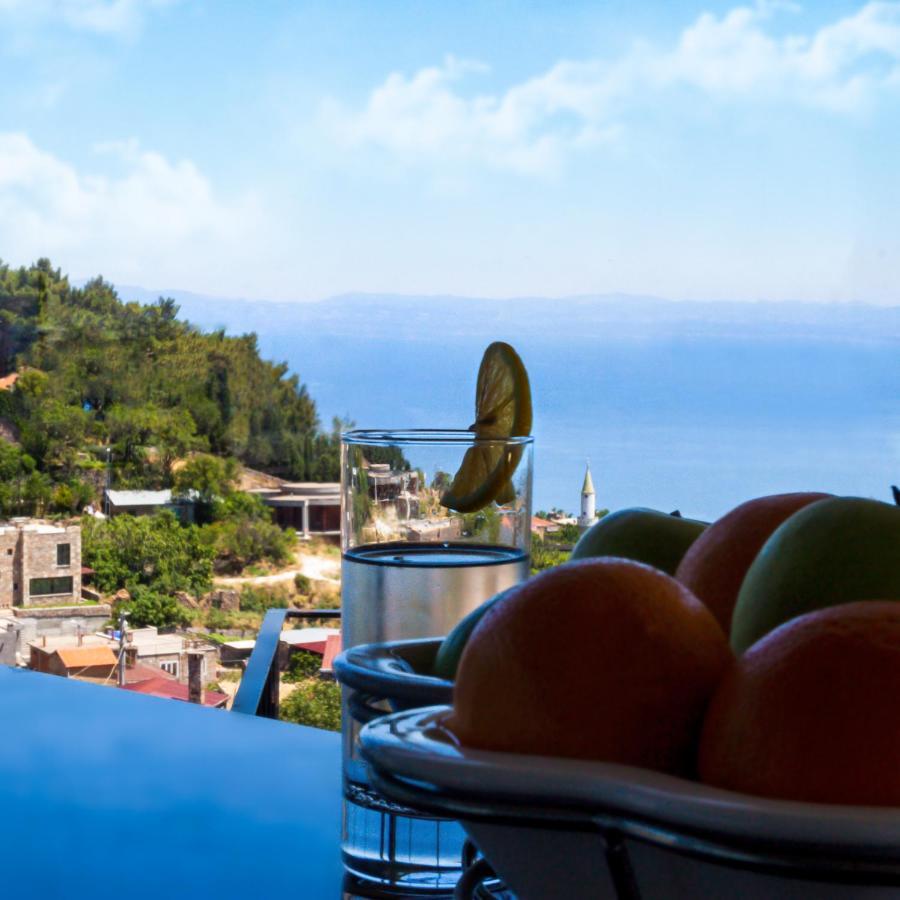 Assos Kayalar Terrace Hotel Sazli ภายนอก รูปภาพ