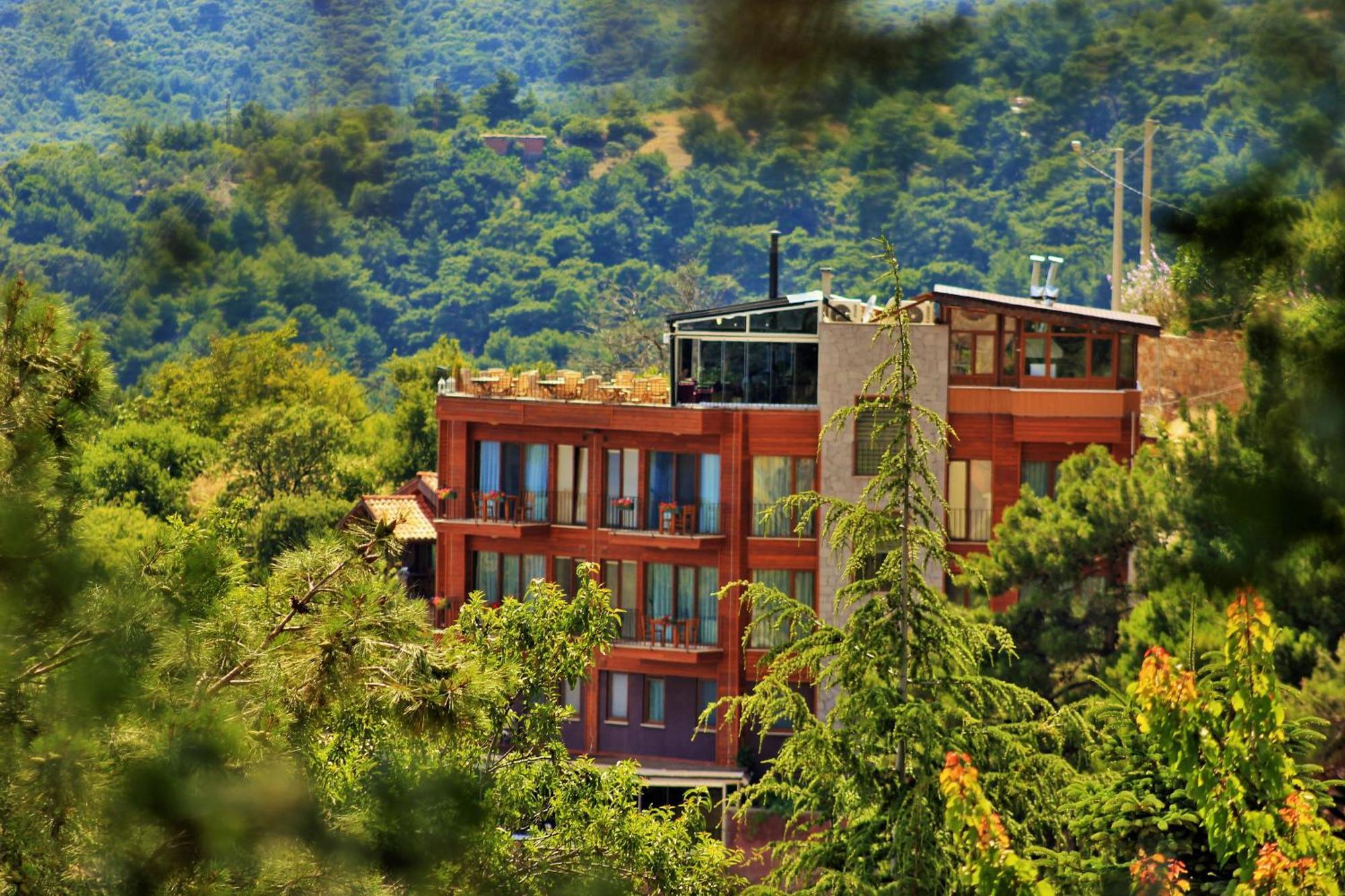 Assos Kayalar Terrace Hotel Sazli ภายนอก รูปภาพ