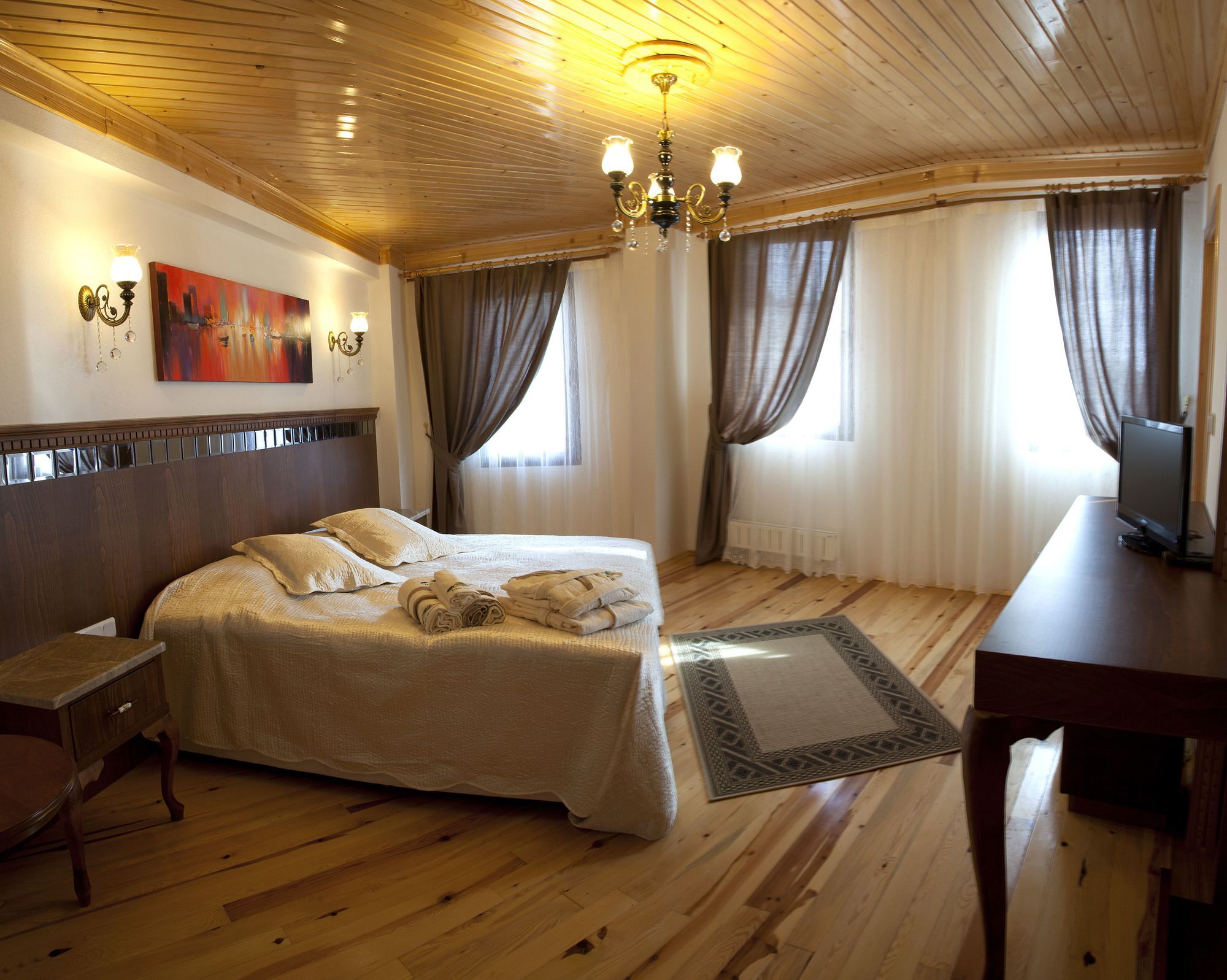 Assos Kayalar Terrace Hotel Sazli ภายนอก รูปภาพ